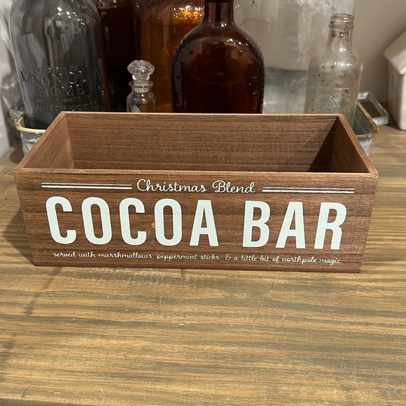 Target Other - Target BP 2022 Christmas Cocoa Bar Storage Bin